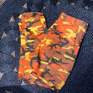 Camo cargo pant